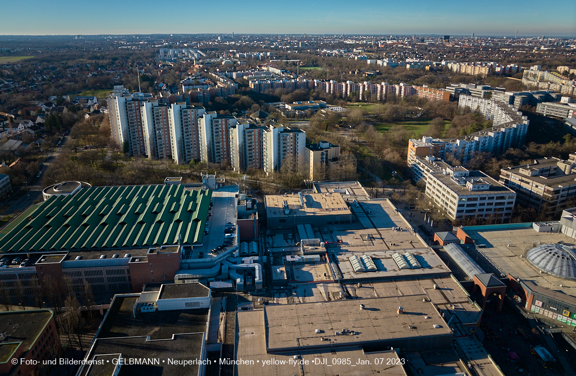 07.01.2023 - Umgebung in Neuperlach